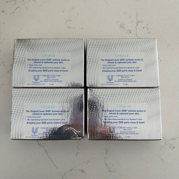 Brand new Lever 2000 with Vaseline Original Perfectly Fresh discontinued HTF - Picture 2 of 2